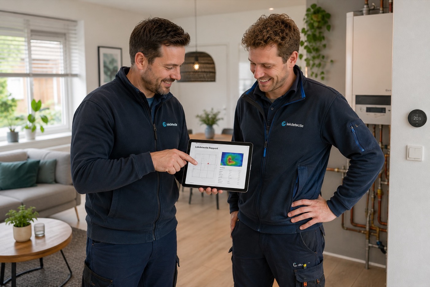 Meetresultaten en rapport direct in beeld